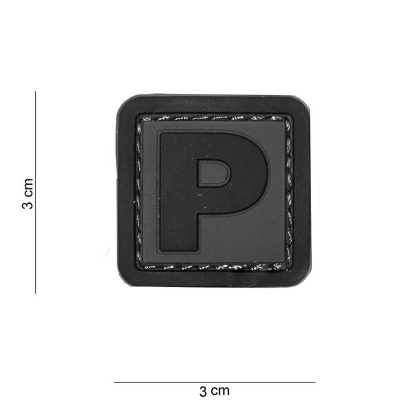 444100 3990 99 01 <p>Het Embleem 3D PVC P #15026 is een veelzijdig en duurzaam embleem dat perfect is voor het personaliseren van uw militaire of outdoor uitrusting. Met een stevige klittenband aan de achterzijde is het eenvoudig te bevestigen en te verwijderen. Dit embleem voegt niet alleen een unieke uitstraling toe aan uw gear, maar biedt ook de mogelijkheid om uw identiteit of team te tonen. Ideaal voor gebruik op rugzakken, jassen of andere uitrusting.</p>