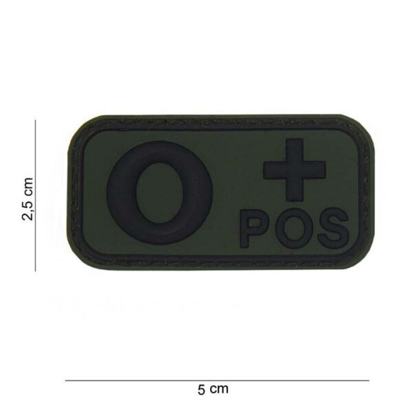 444100 7382 99 01 <p>Het 3D PVC embleem met bloedgroep O+ positief in het groen is een essentieel onderdeel van militaire en outdoor uitrusting. Dit embleem is voorzien van klittenband aan de achterzijde, waardoor het eenvoudig te bevestigen is op kleding of uitrusting. Het biedt niet alleen functionaliteit, maar ook een duidelijk herkenningspunt in noodsituaties. Een must-have voor elke serieuze avonturier of professional die onderweg is.</p>