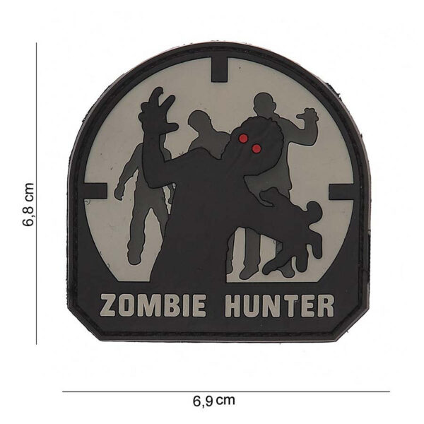 444110 3550 99 01 <p>Ontdek het Embleem 3D PVC Zombie Hunter SWAT #13041, een perfect accessoire voor elke militaire of outdoor fan. Dit hoogwaardige PVC-embleem is voorzien van klittenband aan de achterzijde, waardoor het eenvoudig te bevestigen is op kleding of uitrusting. Met zijn gedetailleerde ontwerp en stevige constructie is dit embleem niet alleen een stijlvolle toevoeging, maar ook een uiting van je passie voor avontuur en actie. Voeg dit unieke embleem toe aan je collectie en maak een statement!</p>
