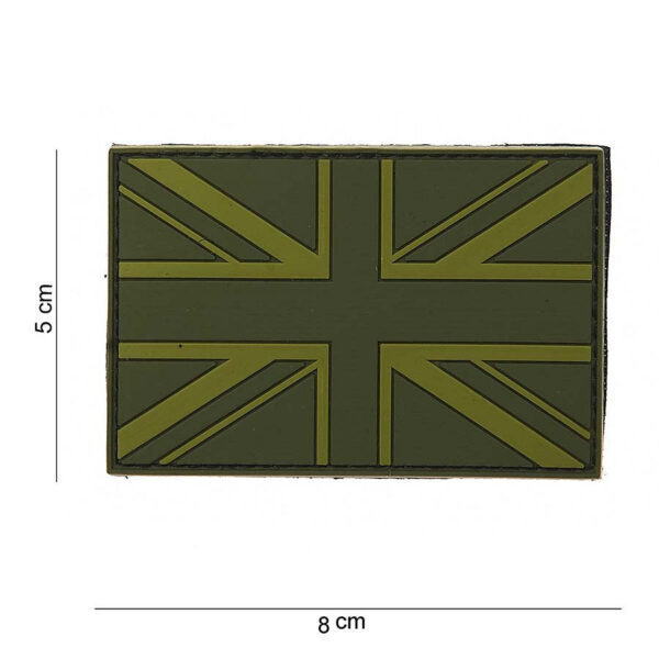 444110 3554 99 01 <p>Voeg een vleugje Britse trots toe aan je uitrusting met het 3D PVC embleem van het Verenigd Koninkrijk. Dit hoogwaardige embleem is voorzien van een klittenband aan de achterzijde, waardoor het eenvoudig te bevestigen is op kleding, tassen of andere accessoires. Met zijn subtiele subdued ontwerp is het perfect voor zowel militaire als outdoor toepassingen. Maak je gear compleet met dit stijlvolle en duurzame embleem.</p>