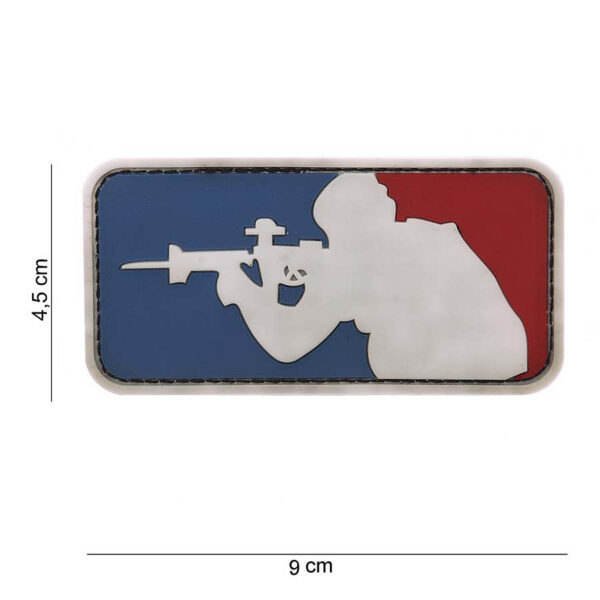 444110 3569 99 444110 3569 99 01 <p>Het Embleem 3D PVC Major League #11160 is een stijlvol en duurzaam embleem dat perfect is voor het personaliseren van je uitrusting of kleding. Met een stevige klittenband aan de achterzijde is dit embleem eenvoudig aan te brengen en te verwijderen. Het hoogwaardige PVC-materiaal zorgt ervoor dat het embleem bestand is tegen slijtage en weersinvloeden, waardoor het ideaal is voor zowel militaire als outdoor toepassingen. Geef je gear een unieke uitstraling met dit opvallende embleem.</p>