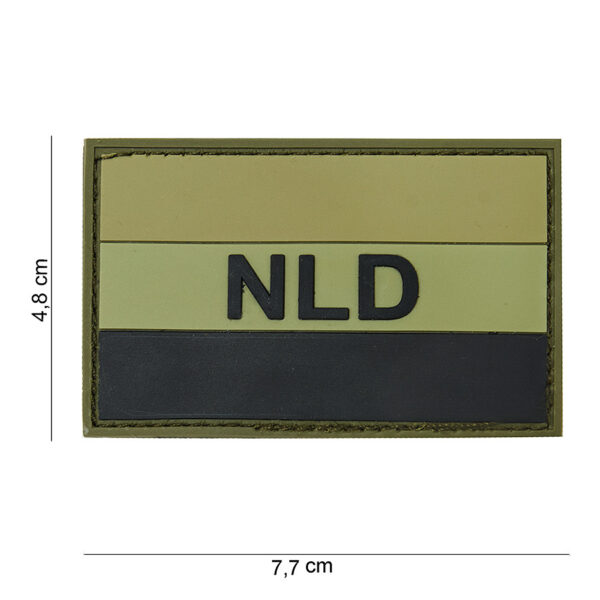 444110 3583 99 01 <p>Het Embleem 3D PVC NLD in groen/zwart is een veelzijdig en stevig embleem met klittenband aan de achterzijde, perfect voor het personaliseren van uw militaire of outdoor uitrusting. Dit hoogwaardige PVC-embleem is ontworpen voor duurzaamheid en biedt een stijlvolle aanvulling op uw gear. Het is ideaal voor zowel recreatief gebruik als professioneel gebruik in het veld.</p>