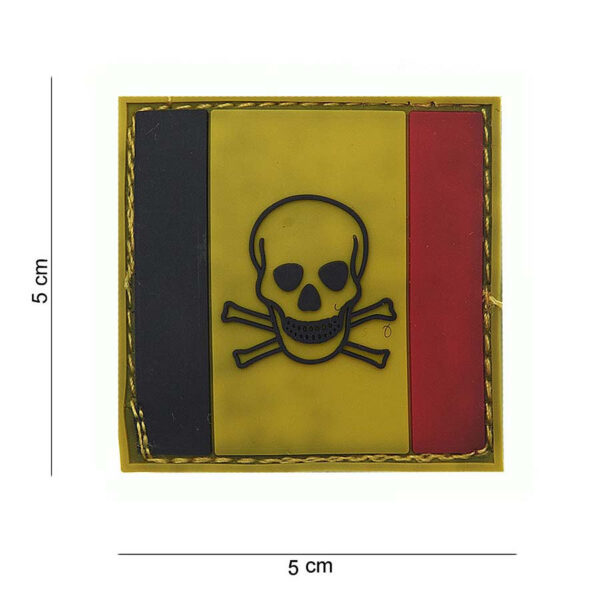 444110 3592 99 01 <p>Voeg een stoere touch toe aan je uitrusting met het Embleem 3D PVC België Skull and Bones #13052. Dit hoogwaardige embleem is vervaardigd uit duurzaam PVC en voorzien van klittenband aan de achterzijde voor eenvoudige bevestiging op kleding of uitrusting. Perfect voor militaire en outdoor liefhebbers die hun stijl willen personaliseren. Dit embleem is een must-have voor elke echte avonturier!</p>