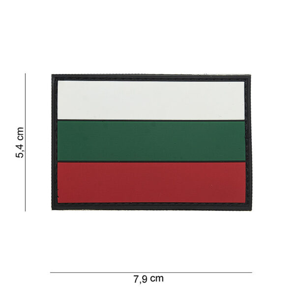 444110 4003 99 01 <p>Het 3D PVC embleem van Bulgarije (#15056) is een perfect accessoire voor uw militaire en outdoor gear. Dit hoogwaardige embleem is voorzien van klittenband aan de achterzijde, waardoor het eenvoudig op uw kleding of uitrusting kan worden bevestigd. Met zijn gedetailleerde ontwerp voegt het niet alleen een stijlvol accent toe, maar toont het ook uw trots op Bulgarije. Dit embleem is een must-have voor elke verzamelaar of enthousiasteling.</p>