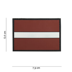 Embleem 3D PVC Letland #15070