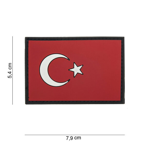 444110 4016 99 01 <p>Ontdek het 3D PVC Embleem Turkije #15057, perfect voor het personaliseren van je uitrusting. Dit hoogwaardige embleem is vervaardigd van duurzaam PVC en is eenvoudig te bevestigen dankzij de klittenband aan de achterzijde. Ideaal voor militaire en outdoor liefhebbers die een uniek accent aan hun gear willen toevoegen. Met de opvallende details en de stevige constructie is dit embleem niet alleen functioneel, maar ook een stijlvol accessoire.</p>