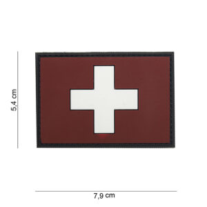 Embleem 3D PVC Zwitserland #15060