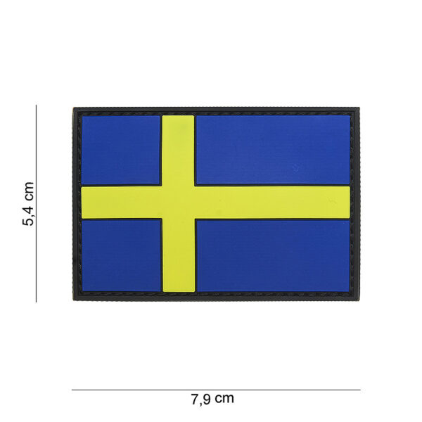 444110 4018 99 01 <p>Het Embleem 3D PVC Zweden #15063 is een hoogwaardige, duurzame patch die perfect is voor het personaliseren van uw uitrusting. Met een handige klittenband achterzijde kunt u het embleem eenvoudig bevestigen op kleding, tassen of andere accessoires. Dit embleem is een must-have voor elke fan van Zweden en voegt een unieke touch toe aan uw militaire of outdoor gear. Laat uw liefde voor dit prachtige land zien met dit stijlvol en praktisch embleem.</p>