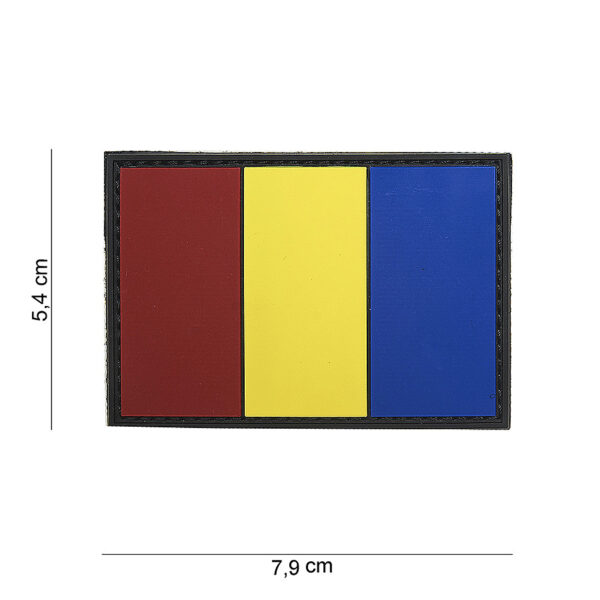 444110 4048 99 01 <p>Het 3D PVC Embleem Roemenië #15069 is een hoogwaardige patch met een sterke klittenband aan de achterzijde, ideaal voor het personaliseren van jasjes, rugzakken of andere uitrusting. Dit embleem combineert een fraai ontwerp met duurzaamheid, waardoor het perfect is voor zowel militaire als outdoor toepassingen. Voeg een uniek accent toe aan je gear met dit herkenbare embleem.</p>