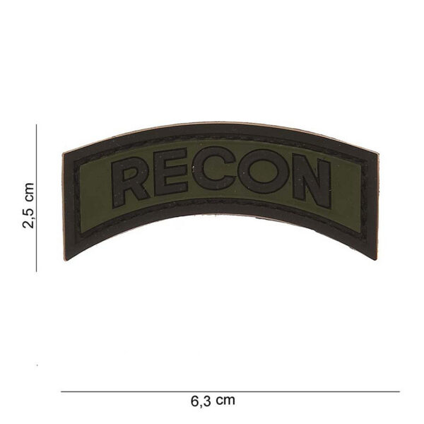 444120 3525 99 01 <p>Het Embleem 3D PVC Recon #11163 is een duurzaam en stijlvol embleem dat perfect is voor elke militaire of outdoor uitrusting. Dit embleem is vervaardigd uit hoogwaardig PVC en beschikt over een praktische klittenband aan de achterzijde, waardoor het eenvoudig te bevestigen is op kleding, tassen of andere uitrusting. Voeg een stoere touch toe aan je gear met dit unieke embleem, dat niet alleen functioneel is, maar ook een sterke visuele impact heeft.</p>