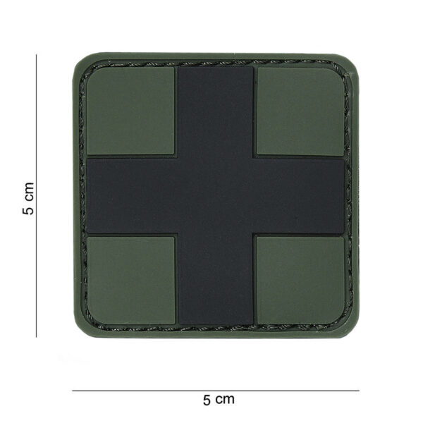 444120 3527 13 01 <p>Voeg een stoere touch toe aan je outfit met het 3D PVC Cross embleem in zwart (#12013). Dit duurzame embleem is voorzien van klittenband aan de achterzijde, waardoor je het eenvoudig kunt bevestigen op jassen, tassen of andere uitrusting. Perfect voor outdoor avonturen of militaire toepassingen, dit embleem is een must-have voor elke liefhebber van tactische gear.</p>
