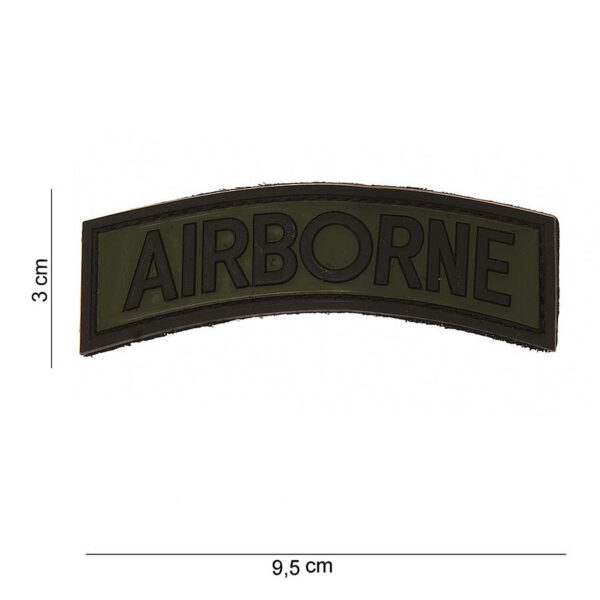 444120 3530 99 01 <p>Het Embleem 3D PVC Airborne #11161 is een hoogwaardige patch die perfect is voor militaire en outdoor fans. Dit duurzame embleem is vervaardigd uit PVC en beschikt over klittenband aan de achterzijde, waardoor het eenvoudig te bevestigen is op kleding of uitrusting. Met zijn gedetailleerde ontwerp en sterke constructie is dit embleem een ideale aanvulling voor iedere verzamelaar of enthusiast. Laat je passie voor avontuur zien met dit unieke Airborne embleem!</p>