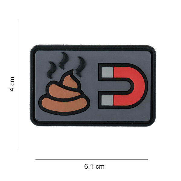 444130 7631 99 01 <p>Ontdek het unieke Embleem 3D PVC Shit magnet #9040, perfect voor de echte outdoor- en militairenliefhebber. Dit hoogwaardige embleem is vervaardigd van duurzaam PVC en is voorzien van een praktische klittenband aan de achterzijde, waardoor het eenvoudig op uw uitrusting of kleding kan worden bevestigd. Voeg een stoere touch toe aan uw gear met dit opvallende embleem, dat niet alleen functioneel is, maar ook een statement maakt.</p>