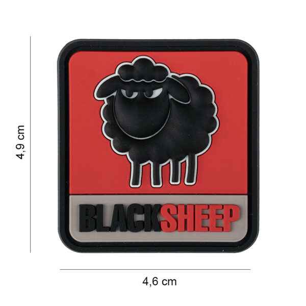 444130 7632 99 01 <p>Het Embleem 3D PVC Black Sheep #2071 is een opvallende toevoeging aan uw uitrusting. Dit hoogwaardige embleem is voorzien van een sterke klittenband aan de achterzijde, waardoor het eenvoudig te bevestigen is op kleding, tassen of andere gear. Met zijn unieke ontwerp en duurzame materialen is dit embleem perfect voor zowel militaire als outdoor toepassingen. Maak uw outfit compleet met dit stijlvolle en functionele accessoire.</p>