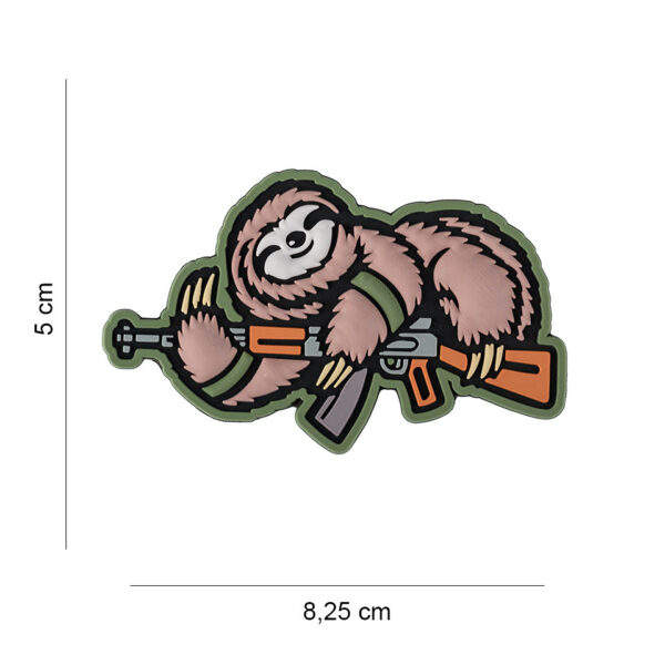 444130 7634 99 01 <p>Ontdek het unieke Embleem 3D PVC Armed Sloth #3120, perfect voor de echte liefhebber van militaire en outdoor uitrusting. Dit hoogwaardige embleem is vervaardigd van duurzaam PVC en beschikt over een praktische klittenband aan de achterzijde, waardoor het eenvoudig te bevestigen is aan kleding of uitrusting. Voeg een speelse touch toe aan je gear met dit opvallende ontwerp en laat zien dat je trots bent op je stijl!</p>