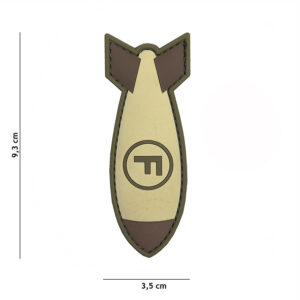 Embleem 3D PVC F. Bom coyote #11115