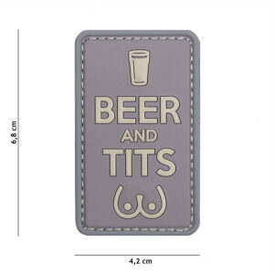 Embleem 3D PVC Beer and Tits #13107