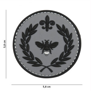 Embleem 3D PVC Napoleon bij grijs #11129
