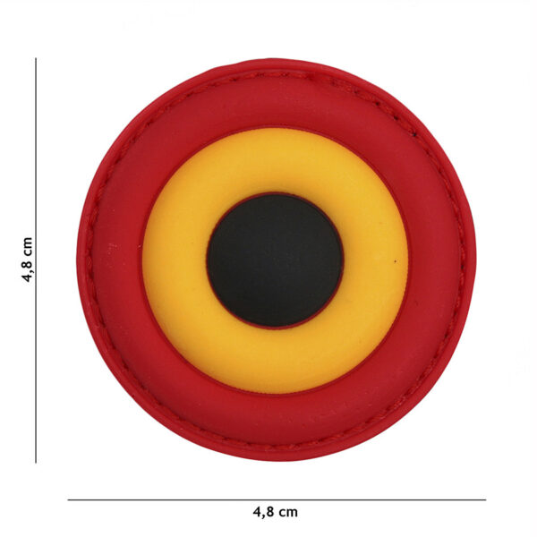 444130 5455 99 01 <p>Het 3D PVC embleem van de Belgium Air Force (#9016) is een onmisbaar accessoire voor elke militaire of outdoor enthusiast. Dit hoogwaardige embleem is vervaardigd uit duurzaam PVC en voorzien van een praktische klittenbandsluiting aan de achterzijde, waardoor het eenvoudig te bevestigen is op kleding of uitrusting. Geef je outfit een unieke uitstraling en toon je steun voor de luchtmacht met dit stijlvolle embleem.</p>