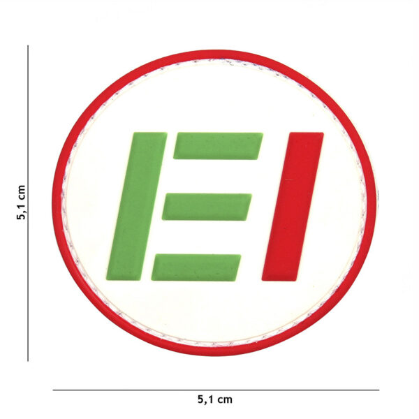 444130 5463 99 01 <p>Maak je outfit compleet met het Embleem 3D PVC Esercito EI in wit (#12074). Dit hoogwaardige embleem is vervaardigd uit duurzaam PVC en is voorzien van klittenband aan de achterzijde, waardoor je het eenvoudig kunt bevestigen op kleding of uitrusting. Perfect voor militaire en outdoor activiteiten, dit embleem voegt niet alleen stijl toe, maar ook een stukje authenticiteit aan je look. Een must-have voor elke liefhebber van de Esercito!</p>