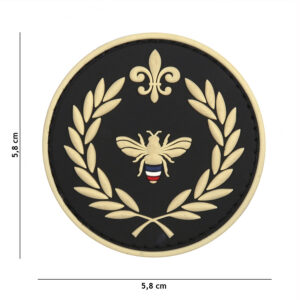 Embleem 3D PVC Napoleon bij zwart #9048