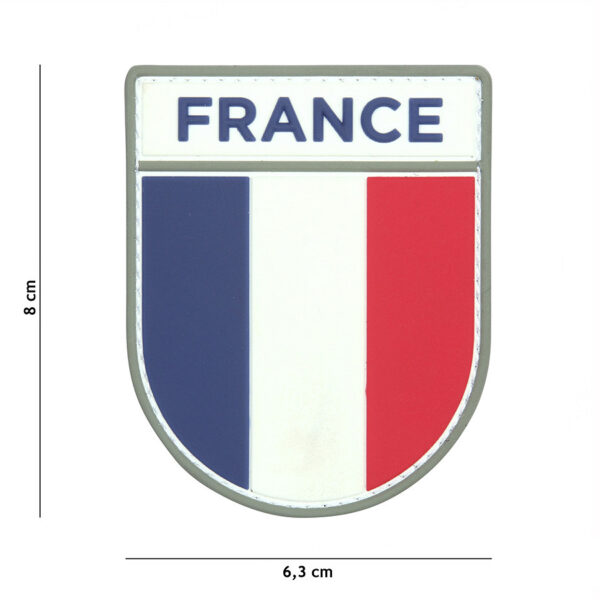 444130 5506 99 01 <p>Voeg een vleugje militaire stijl toe aan je uitrusting met het 3D PVC embleem van het Franse leger #13075. Dit hoogwaardige embleem is vervaardigd uit duurzaam PVC en voorzien van klittenband aan de achterzijde, waardoor het eenvoudig te bevestigen is op kleding of tas. Perfect voor verzamelaars of als onderdeel van je outdoor gear, dit embleem is een must-have voor elke enthousiasteling van militaire uitrusting.</p>