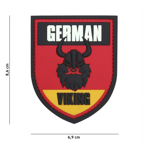 444130 5540 99 01 <p>Voeg een stoer accent toe aan je uitrusting met het Embleem 3D PVC German Viking in opvallend rood (#13115). Dit hoogwaardige embleem is vervaardigd uit duurzaam PVC en beschikt over een handige klittenband aan de achterzijde, waardoor het eenvoudig op te bevestigen is aan kleding, rugzakken of andere uitrusting. Perfect voor liefhebbers van militaire en outdoor activiteiten die willen opvallen met een uniek design.</p>