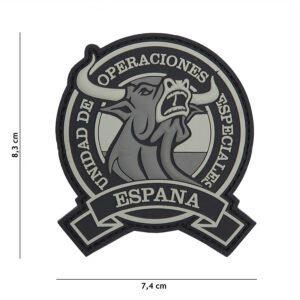 Embleem 3D PVC Espana grijs #1108