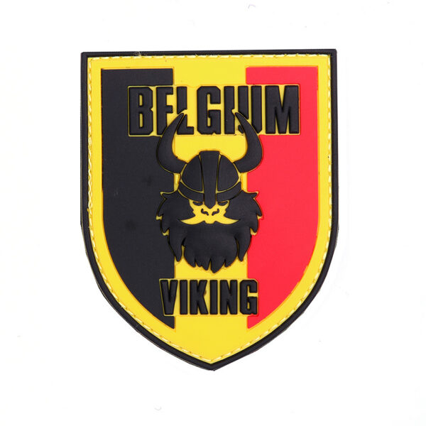 444130 7000 99 01 <p>Het Embleem 3D PVC Belgium Viking #1083 is een uniek en duurzaam embleem, perfect voor de fanatieke verzamelaar of om je uitrusting te personaliseren. Dit embleem is vervaardigd van hoogwaardig PVC en is voorzien van een klittenband aan de achterzijde voor eenvoudige bevestiging. Of je het nu op je rugzak, jas of andere uitrusting wilt aanbrengen, dit embleem voegt een stoere uitstraling toe aan je outdoor gear. Maak je outfit compleet met dit opvallende embleem!</p>