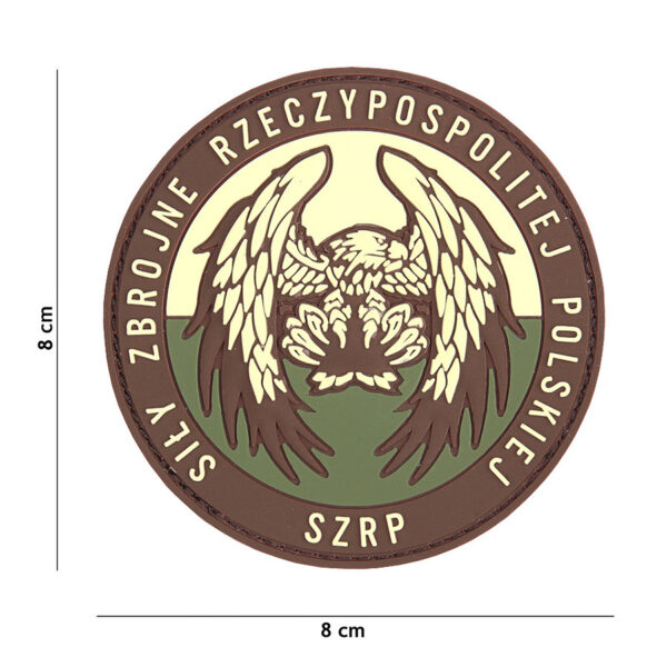444130 7023 99 01 <p>Het Embleem 3D PVC SZRP multi #2085 is een veelzijdig en stevig embleem met een praktische klittenband achterzijde, waardoor het eenvoudig te bevestigen is op verschillende textielstukken. Dit duurzame PVC-embleem is perfect voor het personaliseren van militaire uniformen, backpacks of andere outdoor uitrusting. Laat uw stijl zien en voeg een uniek accent toe aan uw gear met dit kwalitatieve embleem.</p>