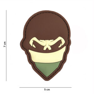 Embleem 3D PVC Polish skull balaclaca #2103