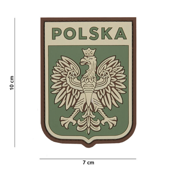 444130 7055 99 01 <p>Het Embleem 3D PVC Pools schild #1110 is een kwalitatief hoogwaardig embleem dat perfect is voor het personaliseren van uw militaire of outdoor uitrusting. Dit embleem is vervaardigd uit duurzaam PVC en beschikt over een handige klittenband aan de achterzijde, waardoor het eenvoudig te bevestigen is aan diverse kledingstukken en uitrusting. Voeg een unieke touch toe aan uw gear met dit stijlvolle embleem!</p>