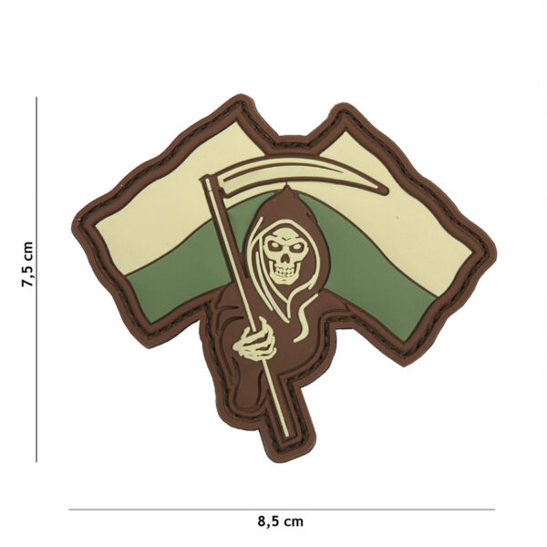 444130 7073 99 01 <p>Ontdek het Embleem 3D PVC Polish Reaper #2091, een uniek en opvallend embleem dat perfect is voor elke militaire of outdoor uitrusting. Dit hoogwaardige PVC-embleem is voorzien van een handige klittenband achterzijde, waardoor het eenvoudig te bevestigen is op jassen, rugzakken of andere uitrusting. Voeg een stoere en persoonlijke touch toe aan je gear met dit stijlvolle en duurzame embleem.</p>