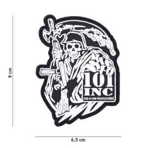 Embleem 3D PVC 101 INC Reaper Gun #4102