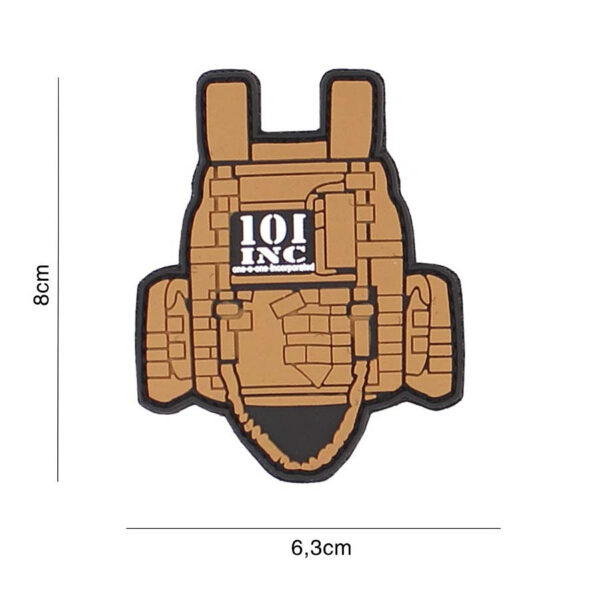 444130 7096 99 01 <p>Ontdek het 3D PVC embleem voor tactische vesten in een stijlvolle bruine kleur. Dit embleem is voorzien van een praktische klittenband achterzijde, waardoor het eenvoudig te bevestigen en te verwijderen is. Perfect voor het personaliseren van uw uitrusting of het toevoegen van een professioneel accent aan uw militaire of outdoor gear. Een must-have voor elke liefhebber van tactische uitrusting!</p>