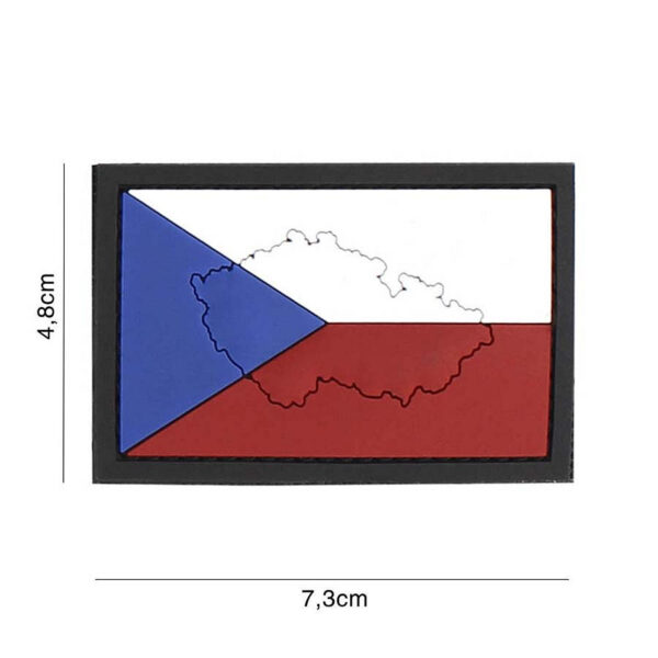 444130 7159 99 01 <p>Het Embleem 3D PVC Tsjechië met contour #4120 is een stoer en duurzaam embleem dat perfect is voor het personaliseren van uw militaire of outdoor uitrusting. Dit embleem is vervaardigd van hoogwaardig PVC en beschikt over een handige klittenbandsluiting aan de achterzijde, waardoor het gemakkelijk te bevestigen is op jassen, rugzakken of andere textiel. Geef uw gear een unieke uitstraling met dit stijlvolle Tsjechische embleem.</p>