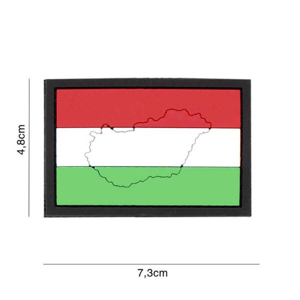 444130 7160 99 01 <p>Het 3D PVC embleem van Hongarije met contour #4121 is de perfecte toevoeging voor elke outdoor- of militaire uitrusting. Dit hoogwaardige embleem is vervaardigd uit duurzaam PVC en is voorzien van klittenband aan de achterzijde, waardoor het eenvoudig te bevestigen is op kleding, rugzakken of andere uitrusting. Met zijn gedetailleerde ontwerp en levendige kleuren is dit embleem niet alleen praktisch, maar ook een stijlvolle manier om je identiteit of voorkeur te tonen.</p>