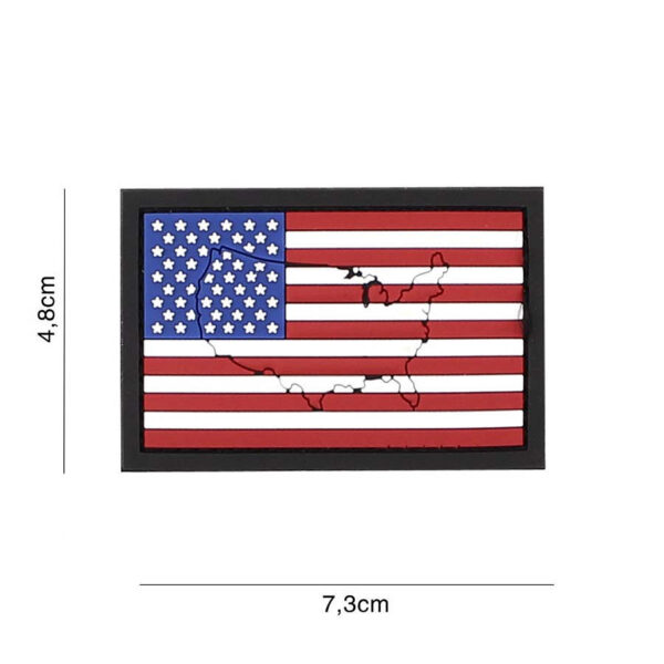 444130 7161 99 01 <p>Dit hoogwaardige 3D PVC embleem van de Verenigde Staten is perfect voor militaire en outdoor liefhebbers. Het embleem is voorzien van een stevige klittenband aan de achterzijde, waardoor het eenvoudig aan kleding, tassen of uitrusting te bevestigen is. Met zijn gedetailleerde ontwerp en duurzame materialen is dit embleem niet alleen een stijlvolle toevoeging, maar ook een uiting van trots en toewijding. Voeg dit unieke embleem toe aan uw collectie en maak een statement!</p>