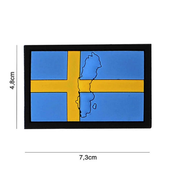 444130 7168 99 01 <p>Het 3D PVC Embleem van Zweden met contour #4129 is een stijlvolle toevoeging aan uw uitrusting. Dit hoogwaardige embleem is vervaardigd uit duurzaam PVC en beschikt over een praktische klittenband aan de achterzijde, zodat het eenvoudig op verschillende oppervlakken kan worden bevestigd. Ideaal voor militaire en outdoor liefhebbers die hun gear willen personaliseren. Dit embleem is niet alleen functioneel, maar ook een mooie manier om uw liefde voor Zweden te tonen.</p>