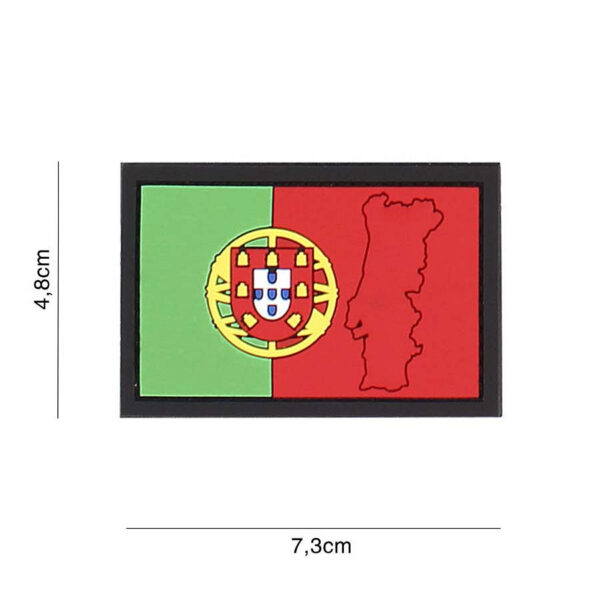 444130 7172 99 01 <p>Ontdek ons stijlvolle 3D PVC embleem van Portugal, perfect voor militaire en outdoor uitrusting. Dit embleem is voorzien van klittenband aan de achterzijde, waardoor het eenvoudig op verschillende materialen kan worden bevestigd. Met zijn gedetailleerde ontwerp voegt het niet alleen karakter toe aan uw gear, maar ook een gevoel van trots. Ideaal voor op jassen, rugzakken of andere uitrusting. Een must-have voor elke liefhebber van Portugal!</p>