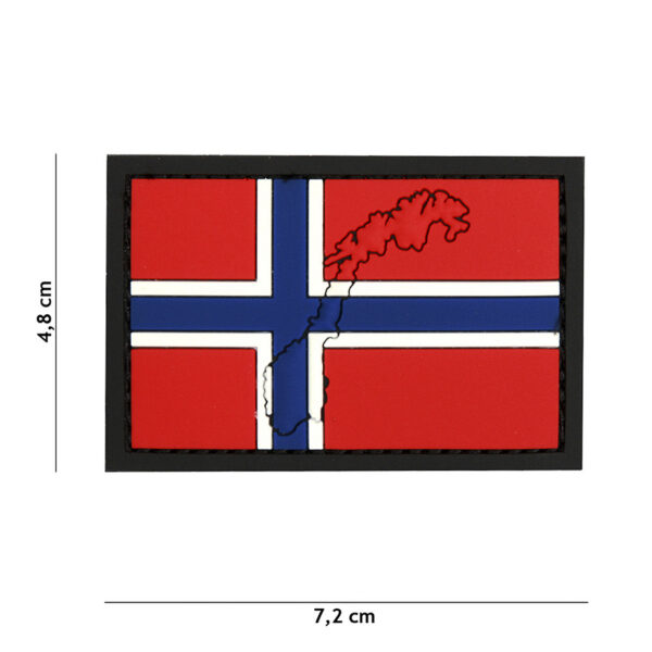 444130 7174 99 444130 7174 99 01 <p>Ontdek het unieke 3D PVC embleem van Noorwegen, perfect voor het personaliseren van uw uitrusting. Dit hoogwaardige embleem is voorzien van een stevige klittenband aan de achterzijde, waardoor het eenvoudig te bevestigen is op kleding of tas. Met zijn gedetailleerde contouren voegt dit embleem een opvallend accent toe aan uw outdoor- of militaire gear. Een must-have voor elke liefhebber van Noorwegen en avontuur!</p>