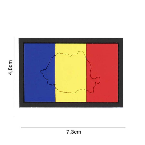444130 7179 99 01 <p>Dit hoogwaardige 3D PVC embleem van Roemenië, model #4140, is perfect voor de liefhebber van militaire en outdoor uitrusting. Met een stevige klittenband aan de achterzijde is het embleem eenvoudig te bevestigen aan jassen, tassen of andere gear. Dit embleem voegt niet alleen een stijlvol detail toe aan je uitrusting, maar is ook een uitstekende manier om je nationale trots te tonen. Ideaal voor gebruik tijdens outdoor activiteiten of als verzamelobject.</p>