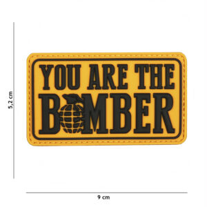 Embleem 3D PVC You are the bomber #6112