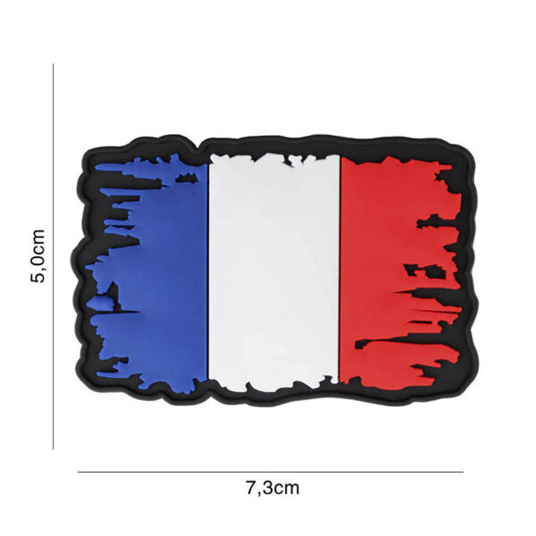 444130 7277 99 01 <p>Ontdek het stijlvolle Embleem 3D PVC Frankrijk vintage #7113, perfect voor elke fan van de Franse cultuur. Dit hoogwaardige PVC-embleem is voorzien van een praktische klittenband aan de achterzijde, waardoor je het eenvoudig kunt bevestigen op jassen, rugzakken of andere uitrusting. Met zijn vintage uitstraling voegt dit embleem een vleugje flair toe aan je outdoor- of militaire gear. Een must-have voor verzamelaars en liefhebbers van Frankrijk!</p>