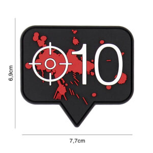 Embleem 3D PVC Headshot 10 #9099