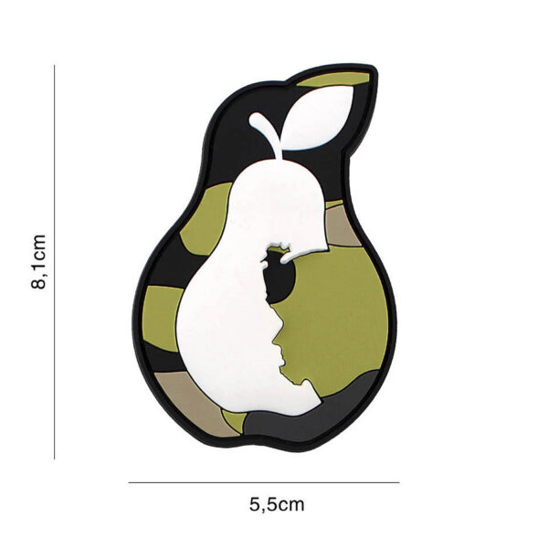 444130 7307 99 01 <p>Het Embleem 3D PVC iPear woodland #9111 is een duurzaam en veelzijdig embleem dat perfect is voor het personaliseren van uw militaire of outdoor uitrusting. Met een praktische klittenband aan de achterzijde is het eenvoudig aan te brengen en te verwijderen. Dit embleem voegt niet alleen stijl toe, maar ook functionaliteit, waardoor het een must-have accessoire is voor elke avontuurlijke geest.</p>