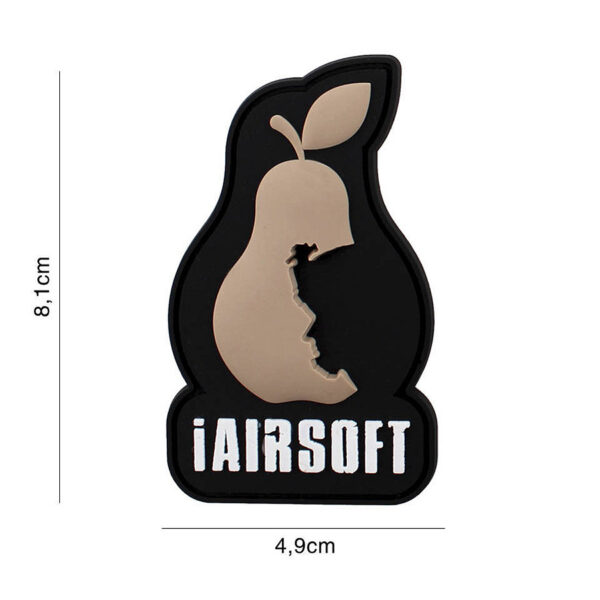 444130 7309 99 01 <p>Het Embleem 3D PVC iAirsoft in bruin (#9113) is een veelzijdig en stijlvol accessoire voor elke outdoor- en militaire uitrusting. Dit hoogwaardige embleem is vervaardigd uit duurzaam PVC en is voorzien van klittenband aan de achterzijde, waardoor het eenvoudig aan kleding of uitrusting kan worden bevestigd. Perfect voor airsoft-liefhebbers en andere outdoor-enthousiasten die hun gear willen personaliseren.</p>