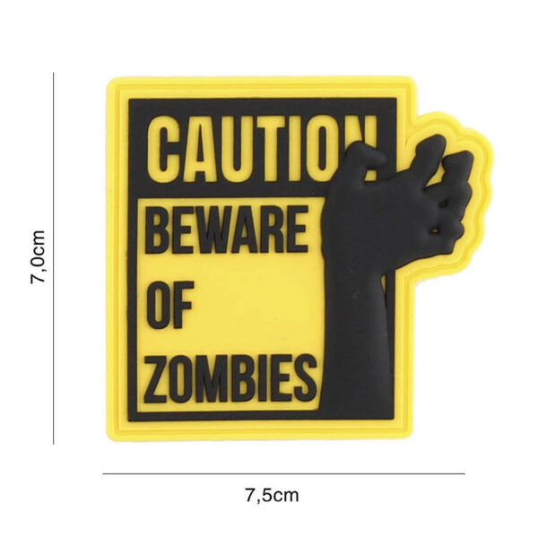444130 7340 99 01 <p>Het Embleem 3D PVC Caution in opvallend geel (#2121) is een must-have voor elke outdoor- en militaire uitrusting. Dit duurzame embleem is vervaardigd uit hoogwaardig PVC en is eenvoudig te bevestigen dankzij het klittenband aan de achterzijde. Perfect voor het personaliseren van kleding, tassen of uitrusting, dit embleem valt zeker op en voegt een unieke uitstraling toe aan jouw gear.</p>