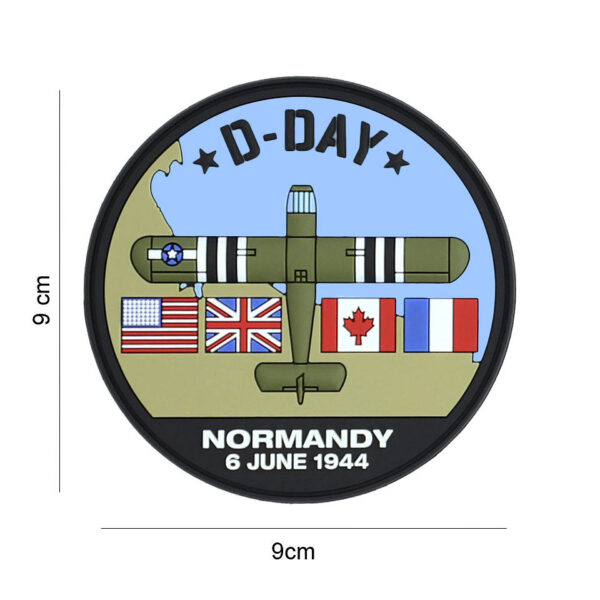 444130 7374 99 01 <p>Het Embleem 3D PVC D-Day Waco #7084 is een robuust en duurzaam embleem dat perfect is voor militaire en outdoor uitrusting. Dit embleem is vervaardigd van hoogwaardig PVC en heeft een klittenband aan de achterzijde, waardoor het eenvoudig op kleding of uitrusting te bevestigen is. Met zijn gedetailleerde ontwerp en praktische functionaliteit is dit embleem een uitstekende keuze voor elke liefhebber van militaire stijl.</p>
