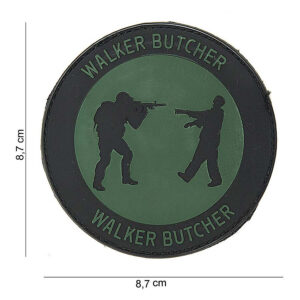 Embleem 3D PVC Walker butcher #10077